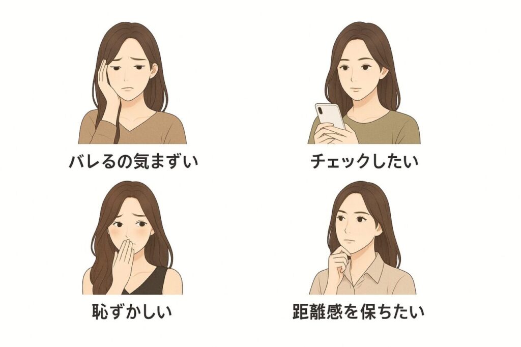 インスタ ストーリーズで足跡をつけたくない心理4つ